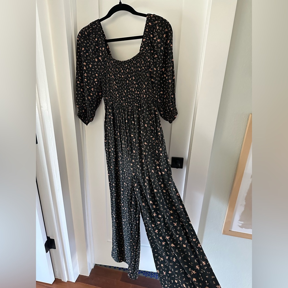 Floral madewell jumpsuit